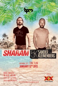 Sharam & Sander Kleinenberg @ Kool Beach , The BPM2013