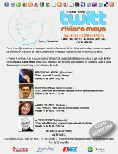 Twitt Riviera Maya @ Playa Mamitas