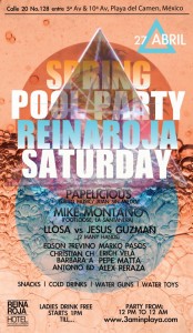 Spring Pool Party @ Reina Roja